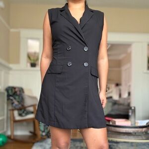 Forever 21 double breasted mini dress